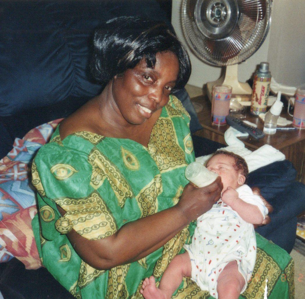 Nurse Vera with NaVera Baby Diapers